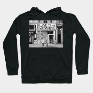 Pal's Coffee House, 1939. Vintage Photo Hoodie